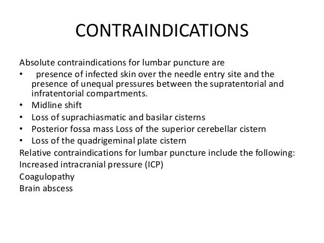 Lumbar Puncture Procedure Note Template