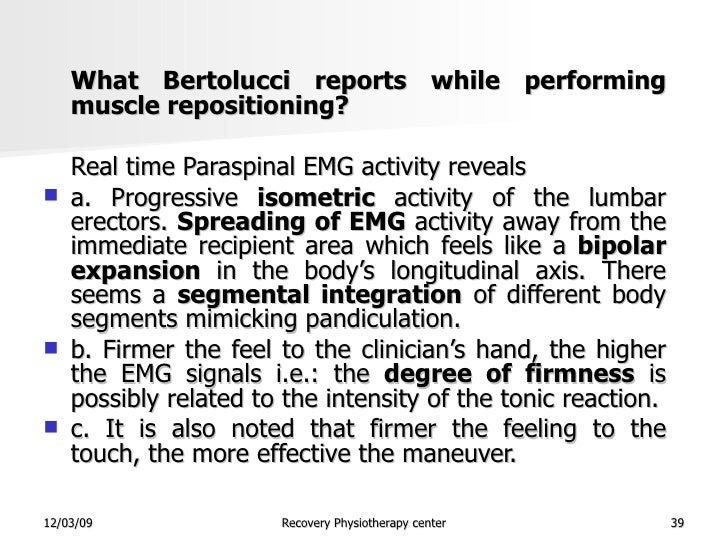 emg of back emg of back