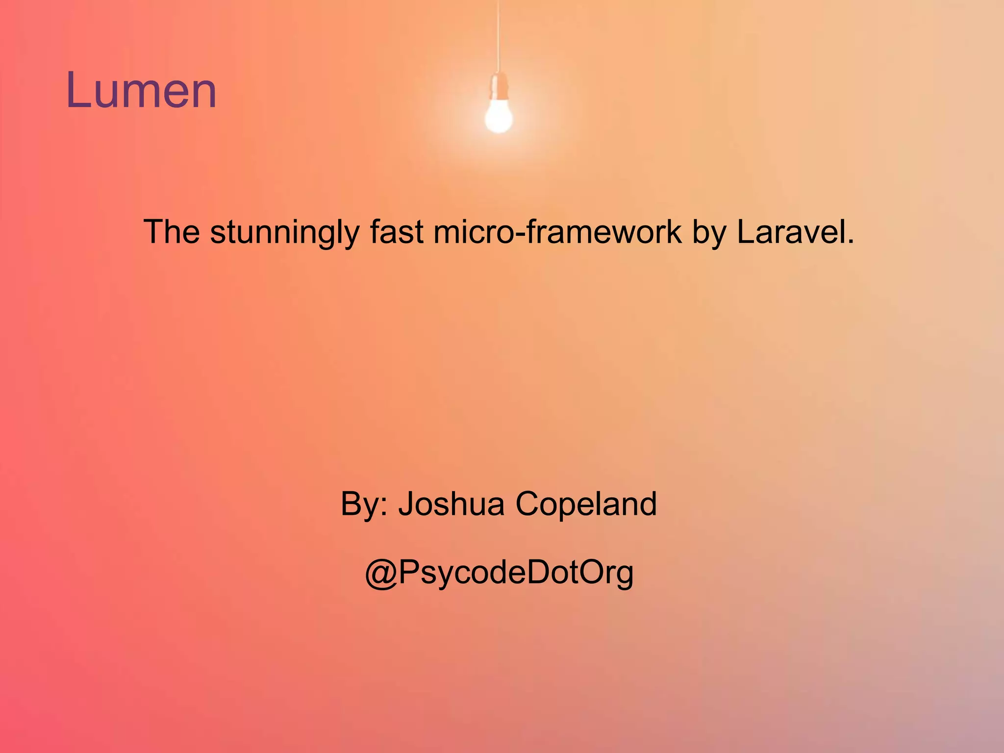 Lumen | PPTX | Internet | Computing