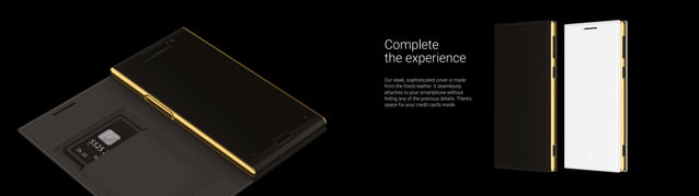 Lumigon T3 Exclusive Dual-SIM 128GB Black/Gold Factory Unlocked
