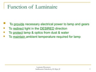 INTRODUCTION TO LUMINAIRE PHOTOMETRY.pptx
