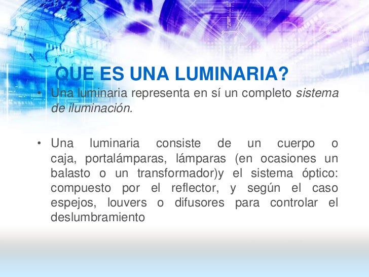 Luminarias Luminarias