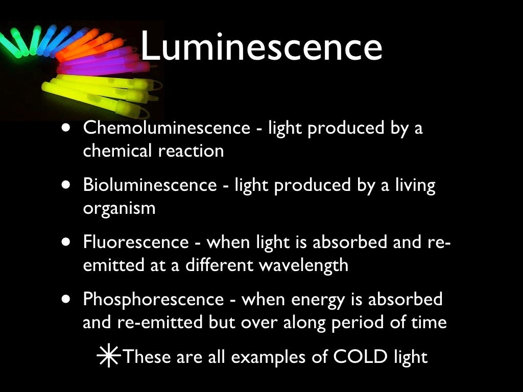 Luminescence presentation