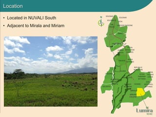 Location
• Located in NUVALI South
• Adjacent to Mirala and Miriam
SOLENAD 2
XAVIER
SCHOOL
AVIDA
RIDGEVIEW
ESTATES
TREVEIA
AVIDA
SETTINGS
REPUBL1C
WAKEPARK
AVIDA
VILLAGE
CERISE
THE
FIELDS
LAKESIDE EVOZONE
SOLENAD
SANTIERRA
ELARO
ABRIO
VENARE
MONTECITO
AVIDA
PARKWAY
SETTINGS
MIRIAM
COLLEGE
MIRALA
AVIDA
WOODHILL
SETTINGS
LUSCARA
GREENS &
PATCHES;
CAMP N
SOLIENTO
EVEREST
ACADEMY
SEDA
SOLENAD 3
 