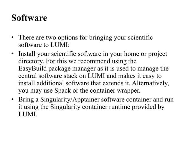 LUMI Super Computer.pptx | Computing | Technology & Computing