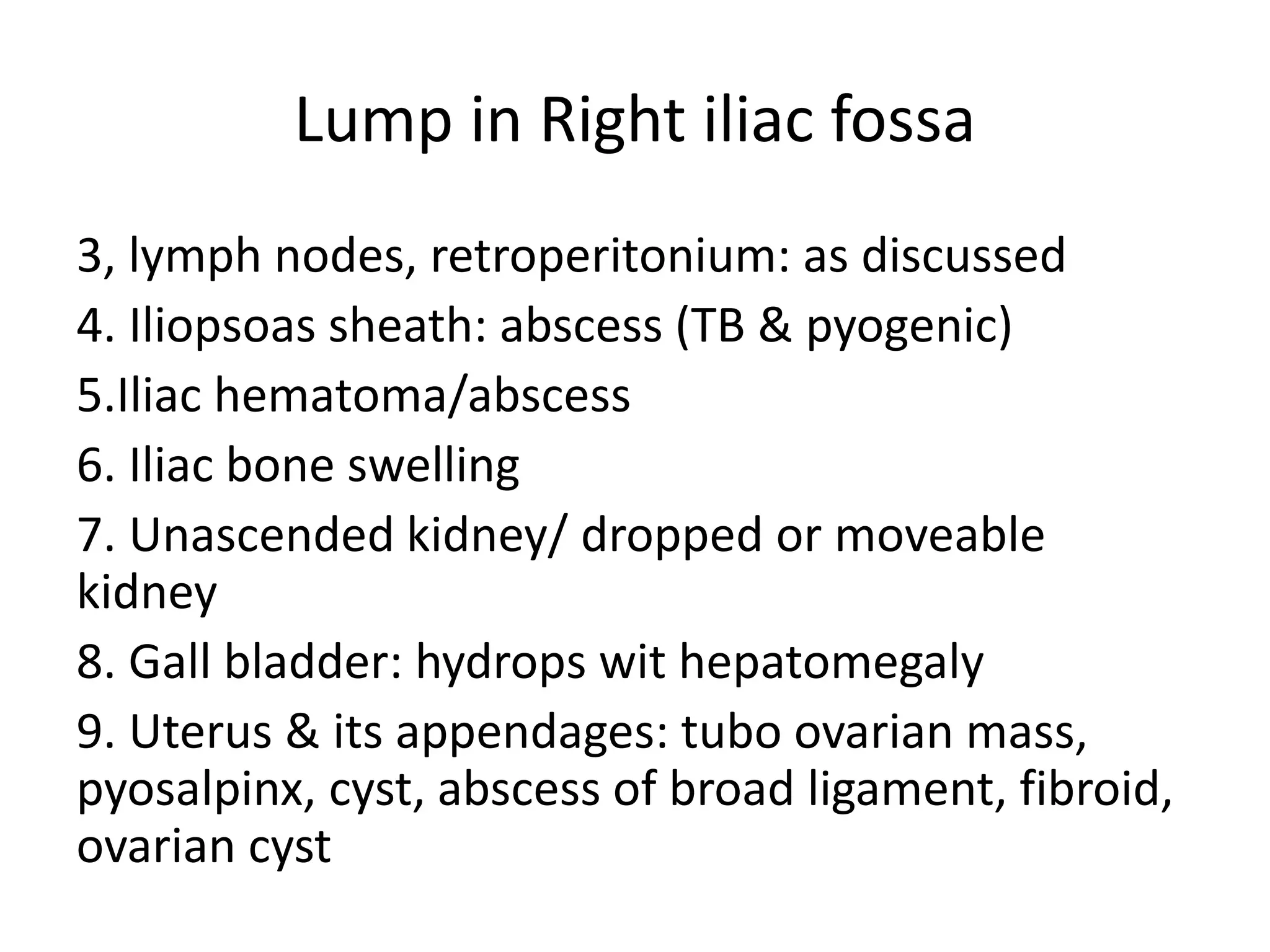 Lump abdomen | PPTX