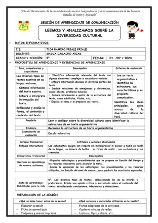 LUN-COMUN-LEEMOS Y ANALIZAMOS SOBRE LA DIVERSIDAD CULTURAL) (1).docx