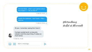 22
@bitandbang
devRel at Microsoft
 