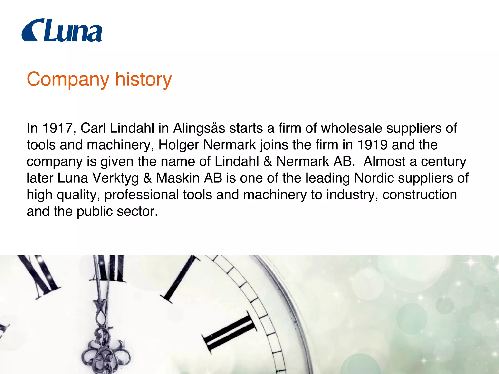 Luna corporatepresentation eng_2015 | PDF