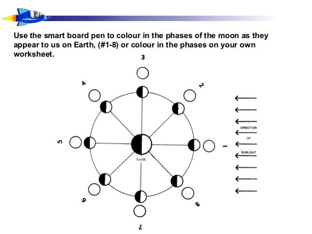 Lunar cycle and tides