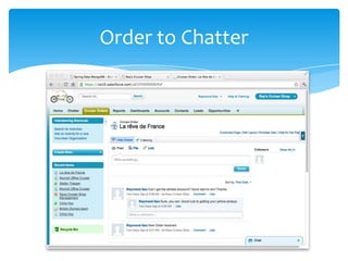 Order to Chatter
 