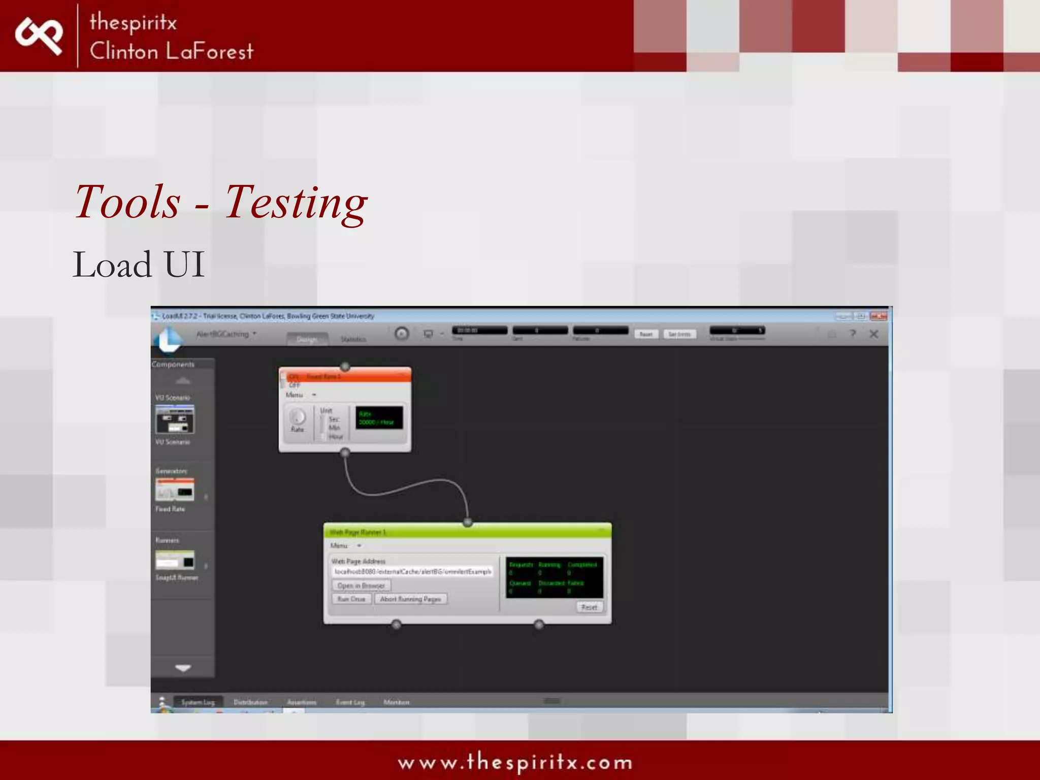 Tools - Testing Load UI