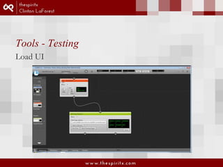 Tools - Testing 
Load UI 
 