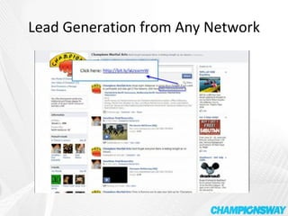 Lead Generation from Any Network 
