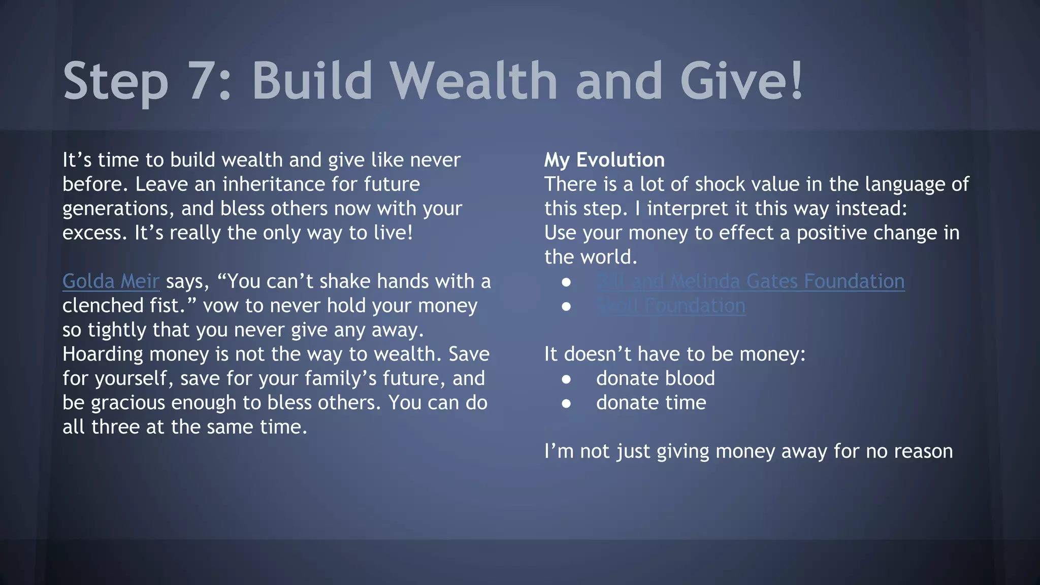 7 Baby Steps to Financial Freedom - Dave Ramsey | PPTX