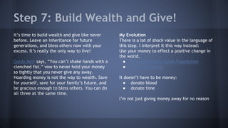 7 Baby Steps to Financial Freedom - Dave Ramsey | PPTX