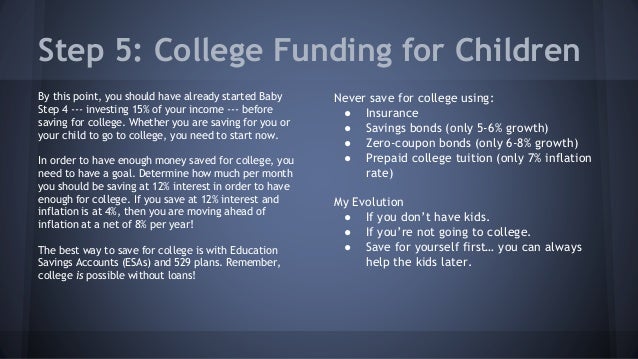 7 Baby Steps To Financial Freedom Dave Ramsey