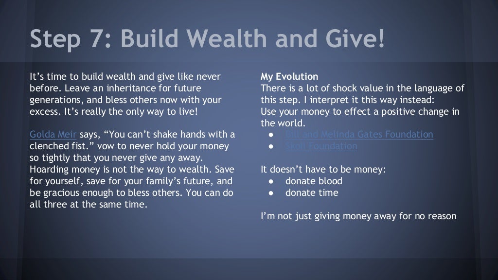 7 Baby Steps To Financial Freedom Dave Ramsey 7 Baby Steps To Financial Freedom Dave Ramsey