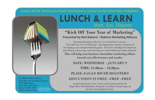 Lunch & Learn Session II