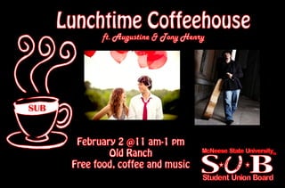 Lunchtime coffeehouse