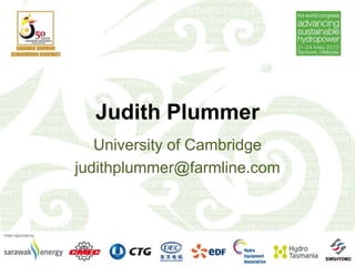 Judith Plummer
University of Cambridge
judithplummer@farmline.com
 