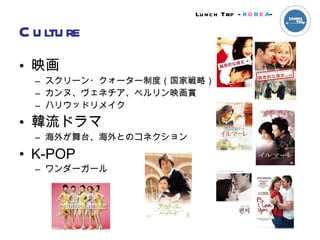 Culture ӳ `?``ƶȣґԣ ̡ͥ٥ӳp ϥꥦåɥᥤ nɥ ⤬̨ȤΥͥ K-POP `` Lunch Trip - K O R E A - 