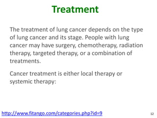 Lung Cancer | PPTX