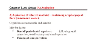 Lungabscess 171204080119 | PPT