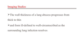 Lungabscess 171204080119 | PPT