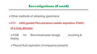 Lungabscess 171204080119 | PPT