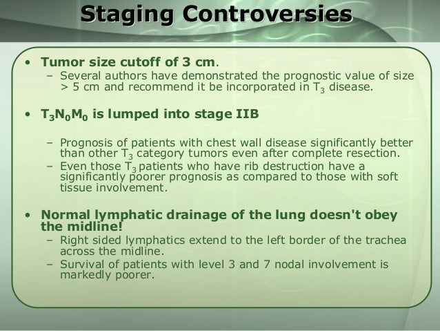 Tumor Size Chart Lung Cancer