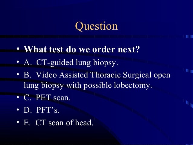 Lung Cancer: Diagnosis, Staging, and Treatment
