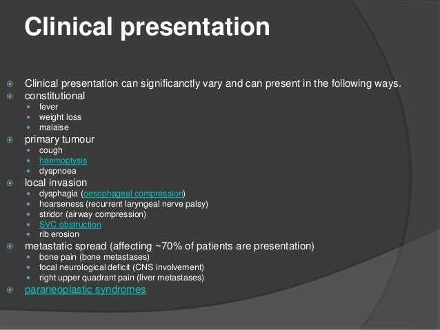 Lung cancer radiology