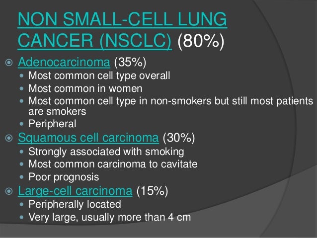 non small cell lung cancer ppt All about tests for nonsmall cell lung cancer kidskunst. Info.
