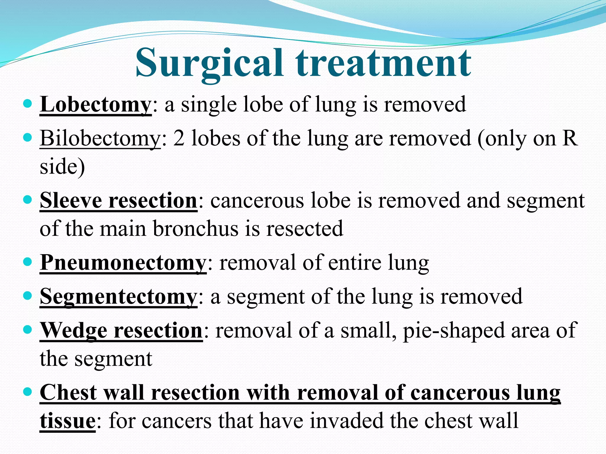Lung cancer | PPTX