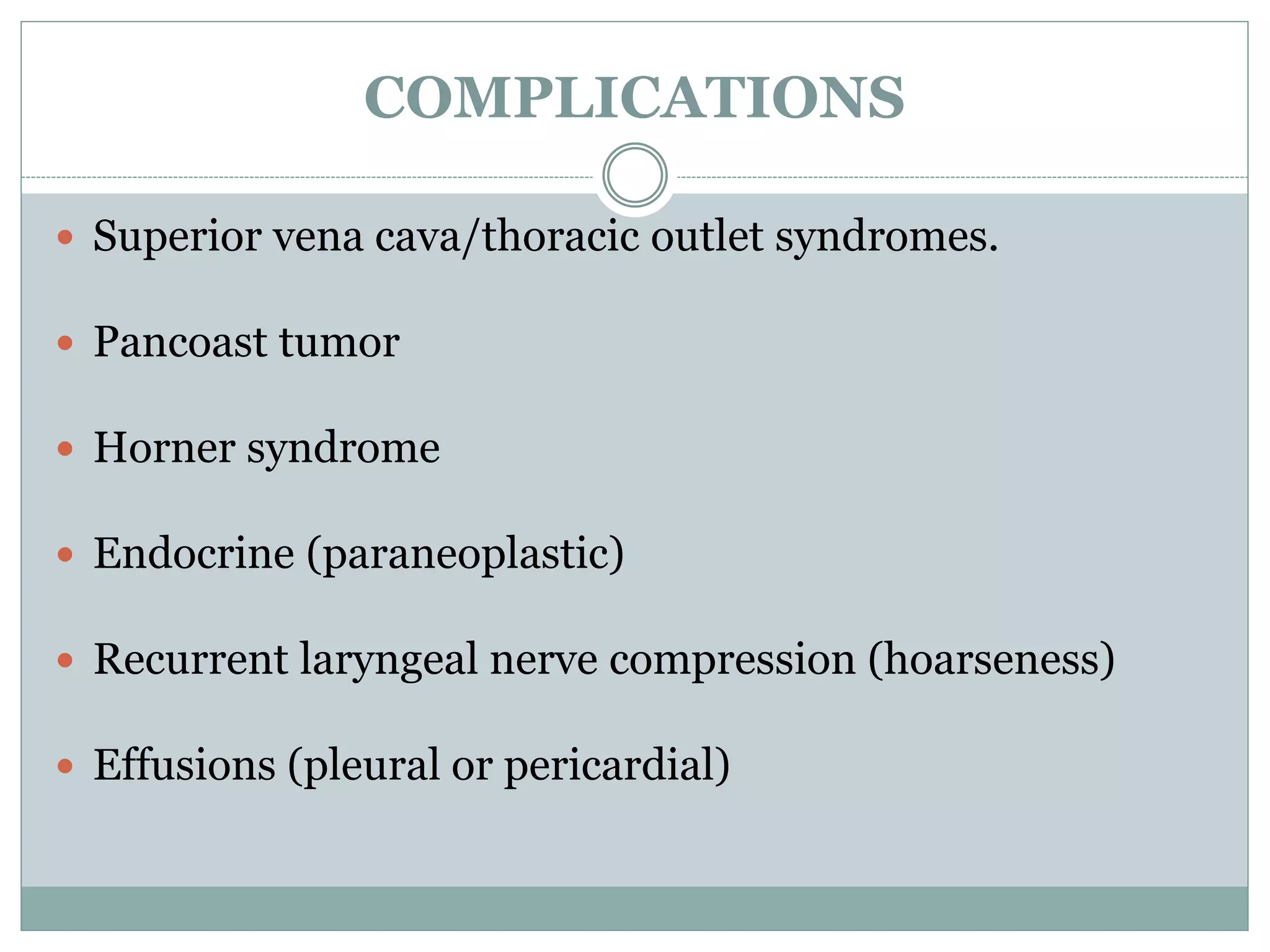Lung cancer | PPTX