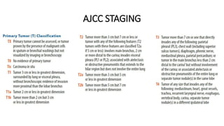 AJCC STAGING
 