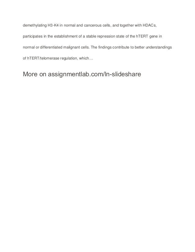 Science Essays Topics Lsd Represses Htert Transcription Via Demethylating Thesis Statement Examples For Narrative Essays also How To Write A Good Proposal Essay Lung Cancer Biology Sample Paper Essay Research Essay Papers