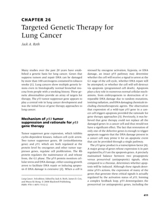 Lung cancer, 3rd ed