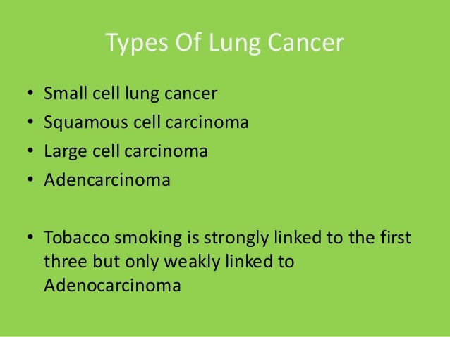 Lung cancer facts