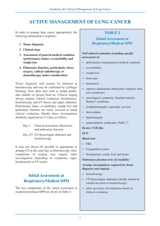 Lung cancer guidelines | PDF