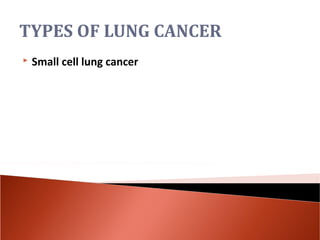 Lung cancer ll | PPT
