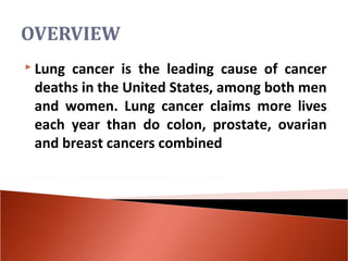Lung cancer ll | PPT