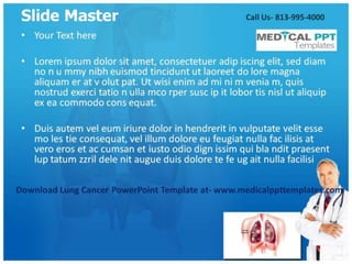 Lung Cancer PowerPoint Template