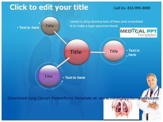 Lung Cancer PowerPoint Template