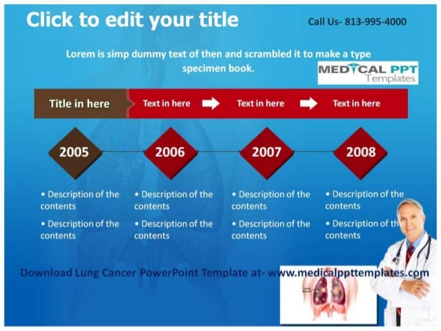 Lung Cancer PowerPoint Template