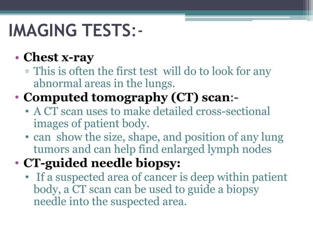 Lung Cancer Ppt PPT