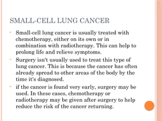 Comprehensive Overview of Lung Cancer: Types, Diagnosis, and Treatment ...