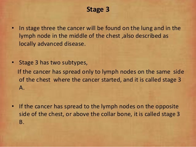 Lung Cancer Stage 3 Symptoms And Treatment Methodologies