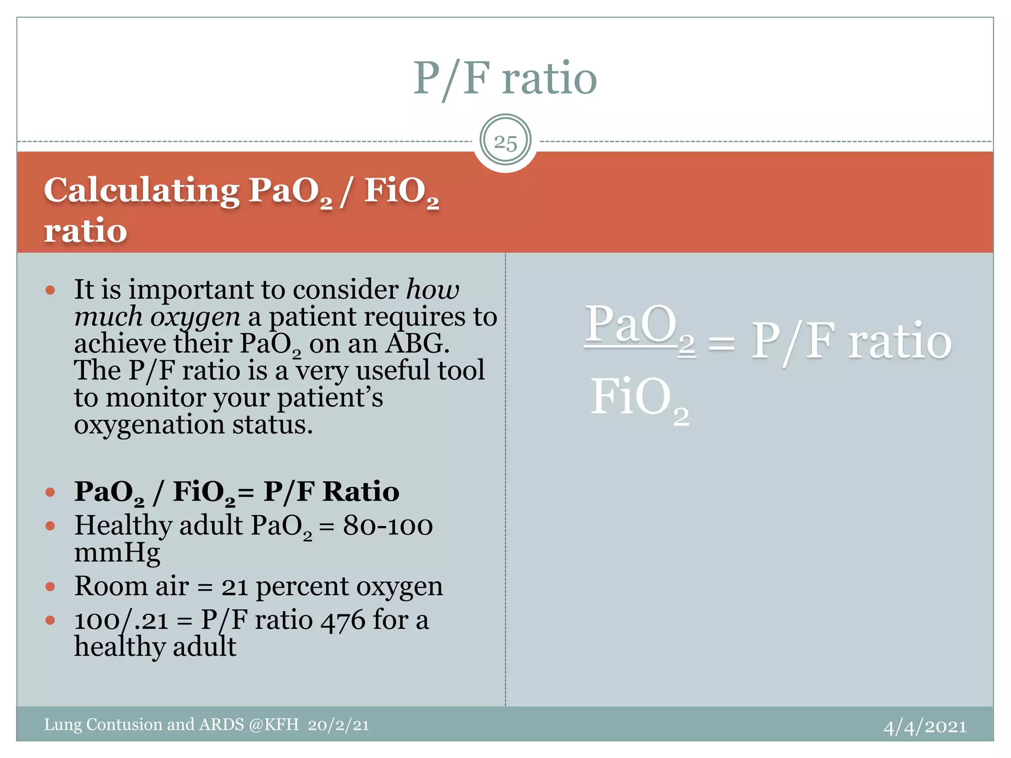 Lung contusion and ARDS | PPTX